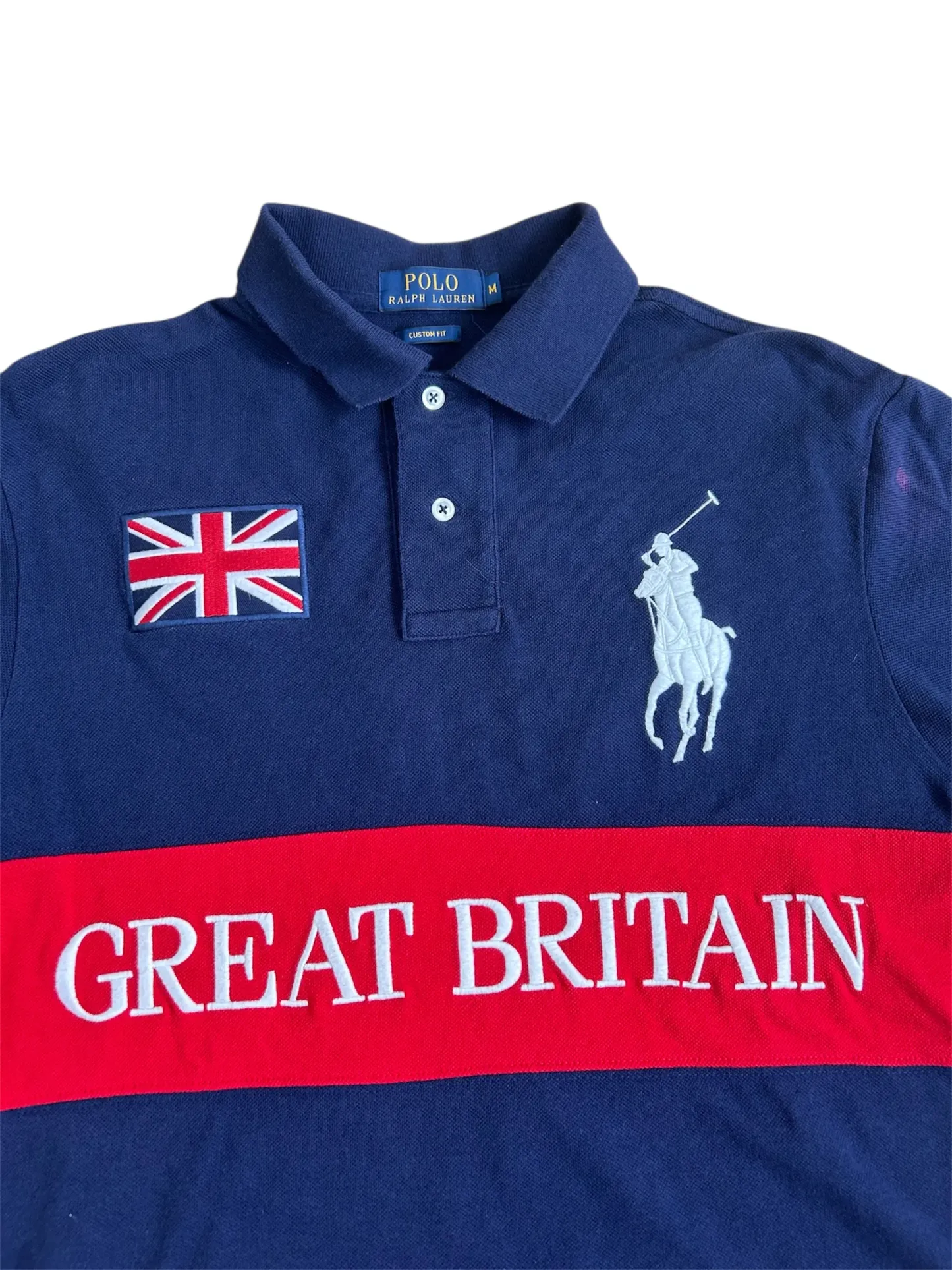 Polo Ralph Lauren Big Pony "GREAT BRITAIN" Country Polo