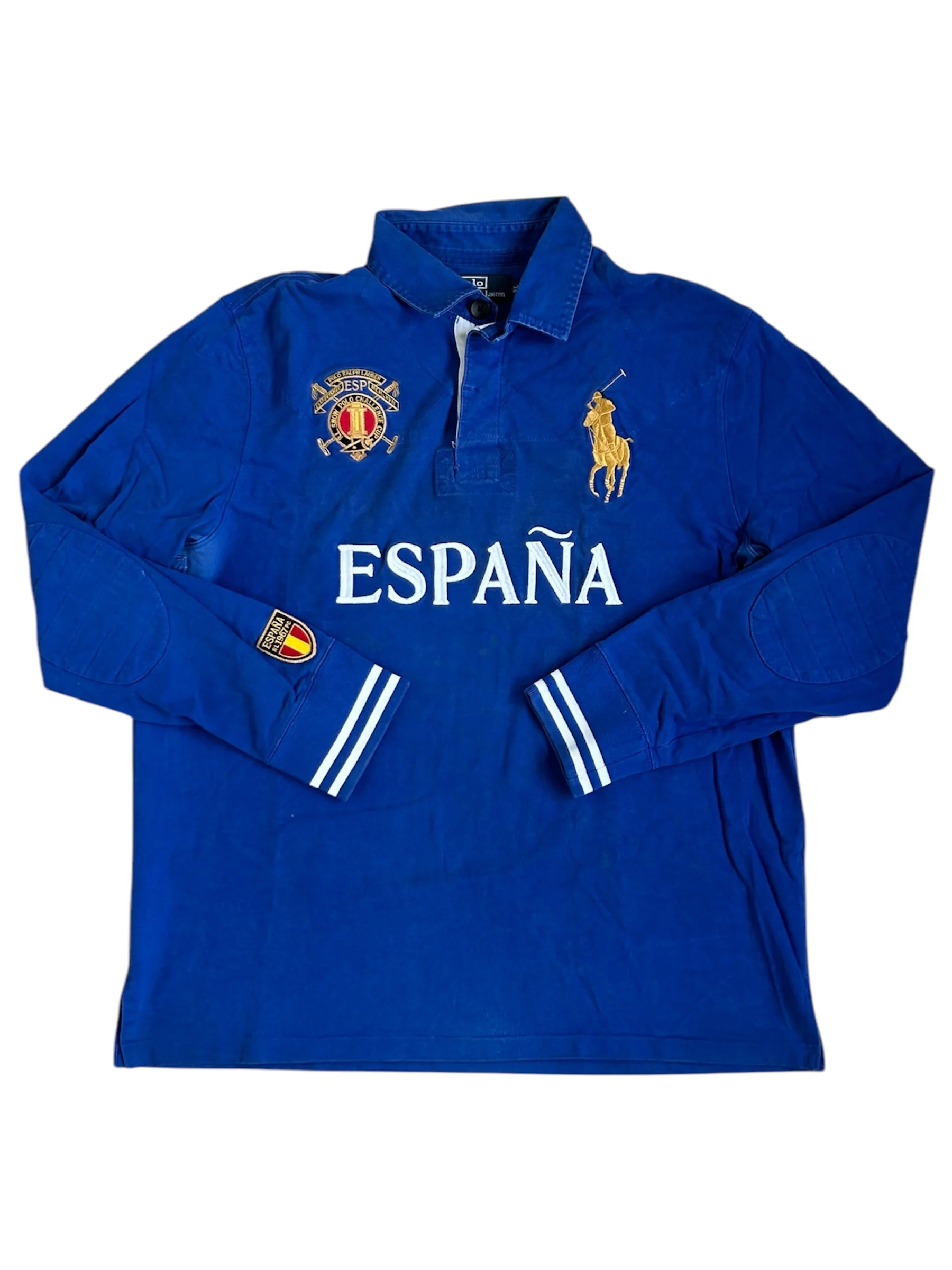 Polo Ralph Lauren Big Pony "ESPANA" Country Longsleeve Polo