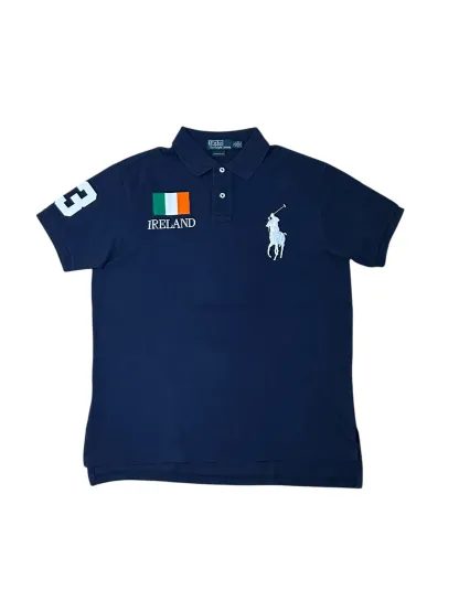 Polo Ralph Lauren Big Pony "IRELAND" Flag Polo