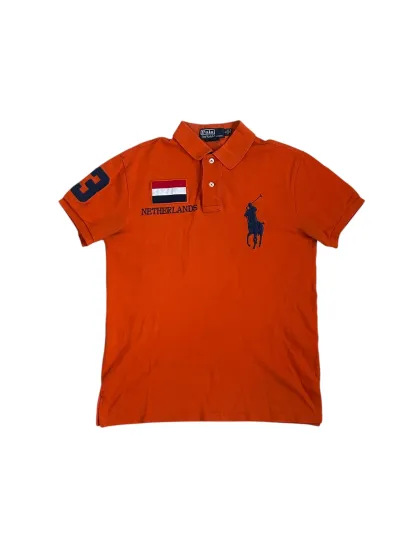 Polo Ralph Lauren Big Pony "NETHERLANDS" Flag Polo