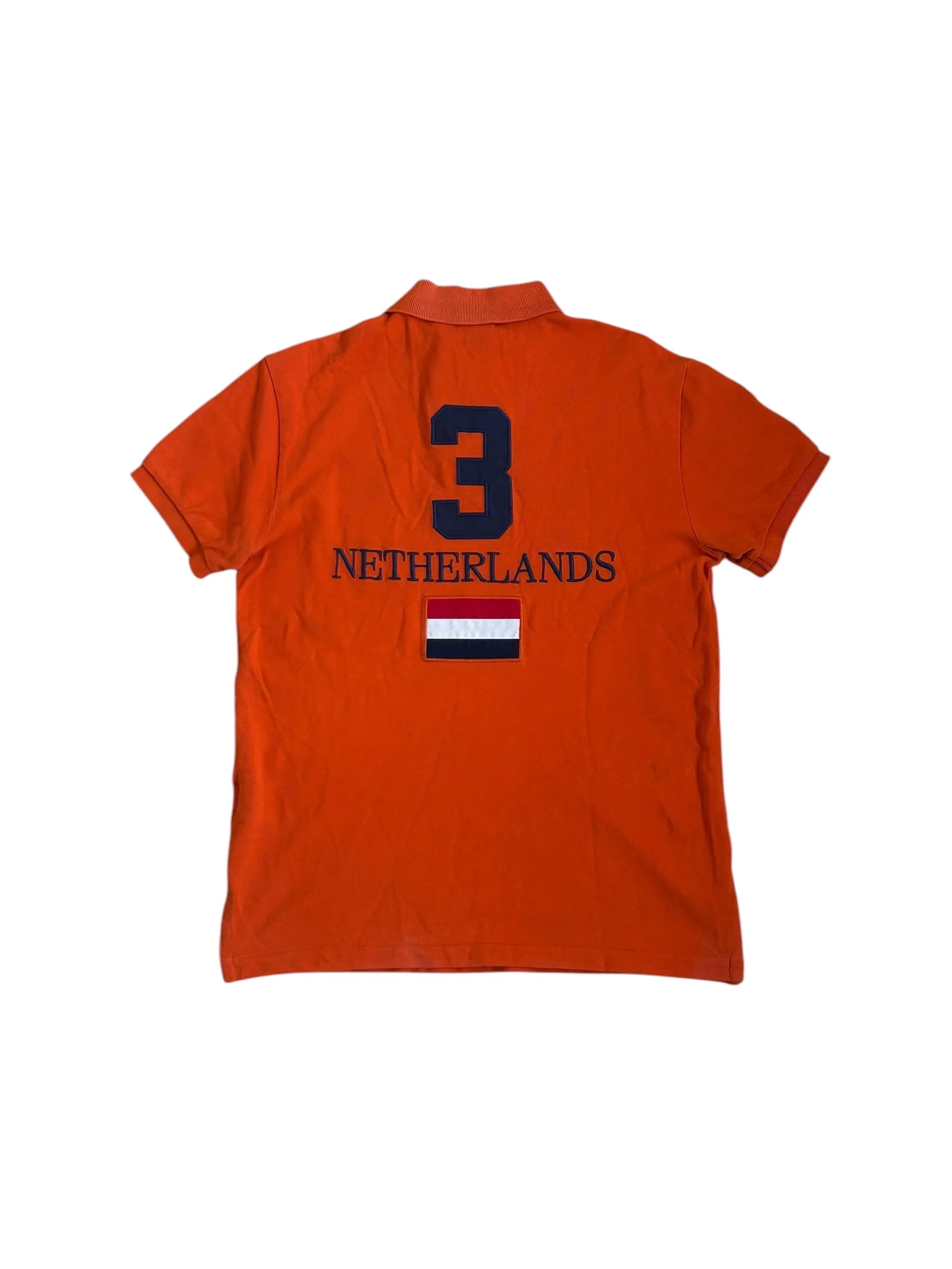 Polo Ralph Lauren Big Pony "NETHERLANDS" Flag Polo