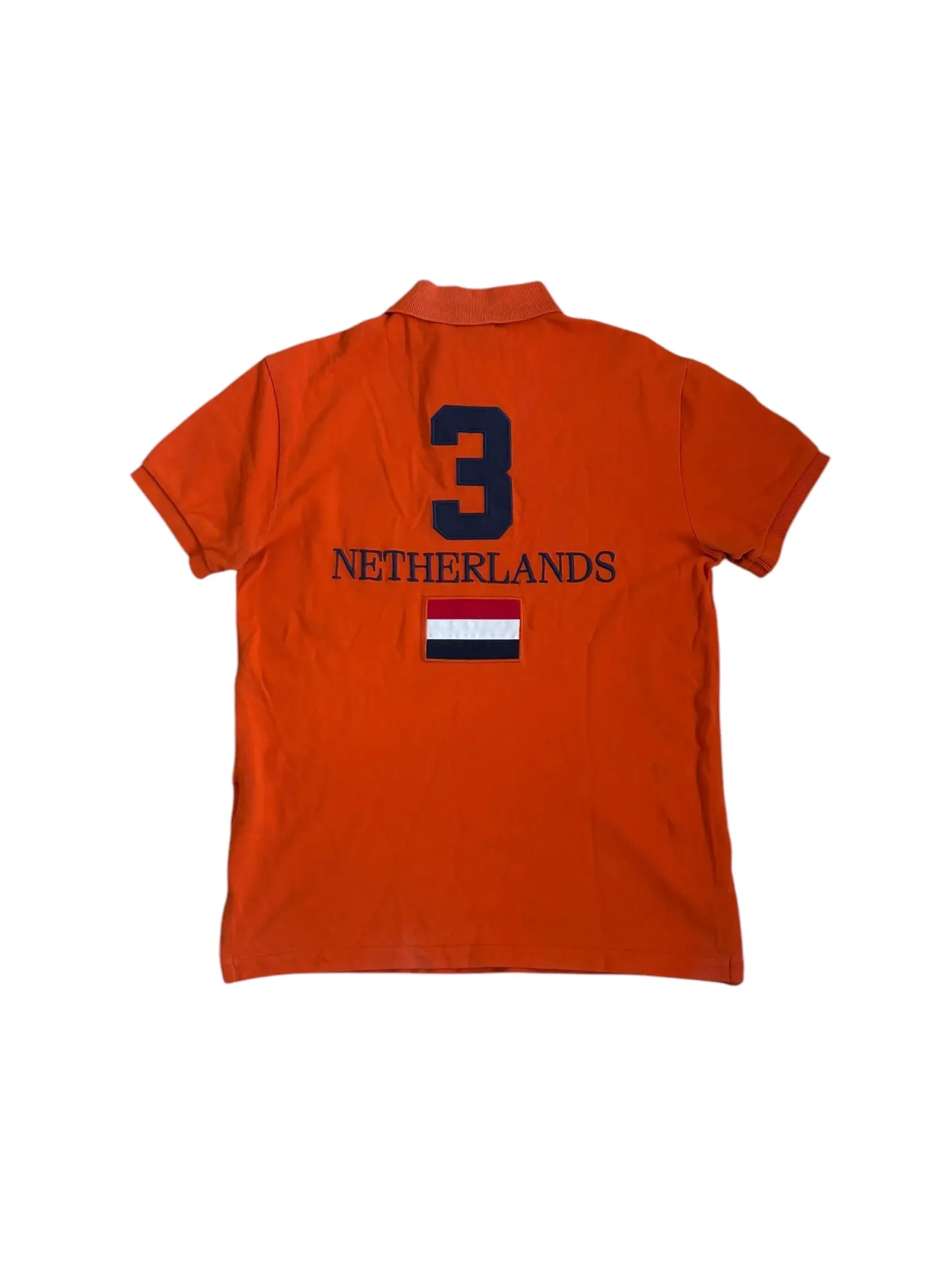 Polo Ralph Lauren Big Pony "NETHERLANDS" Flag Polo
