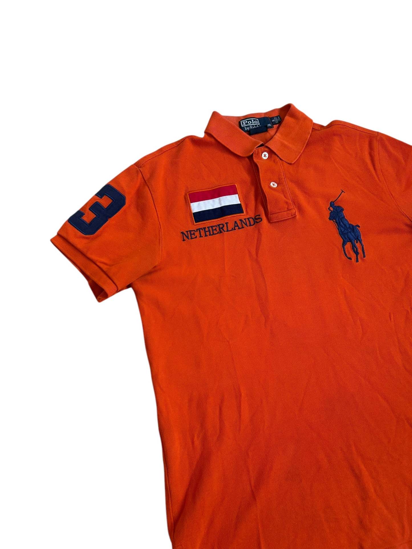 Polo Ralph Lauren Big Pony "NETHERLANDS" Flag Polo
