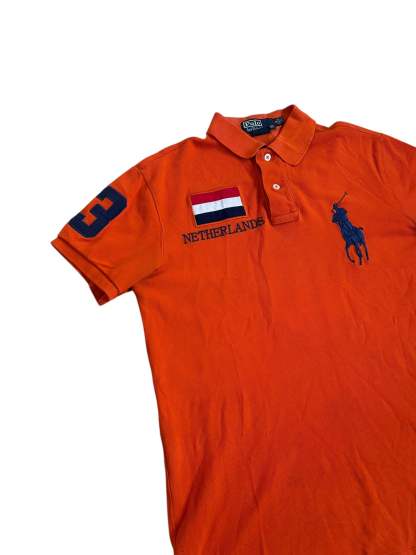 Polo Ralph Lauren Big Pony "NETHERLANDS" Flag Polo