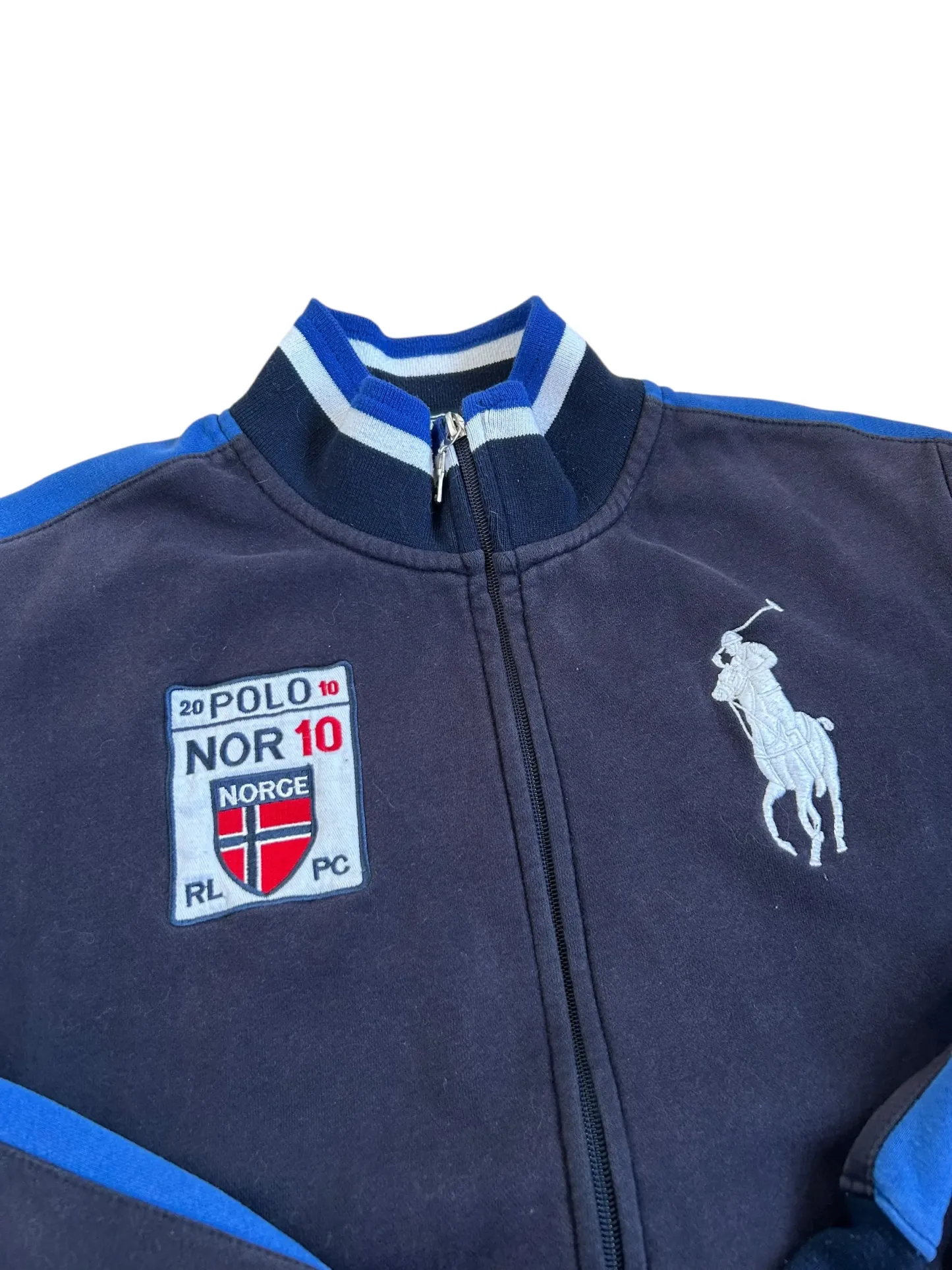 Polo Ralph Lauren Big Pony "NORWAY" Country Zipper Sweater