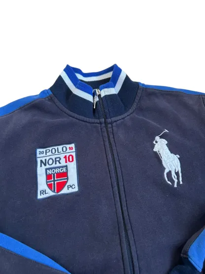 Polo Ralph Lauren Big Pony "NORWAY" Country Zipper Sweater