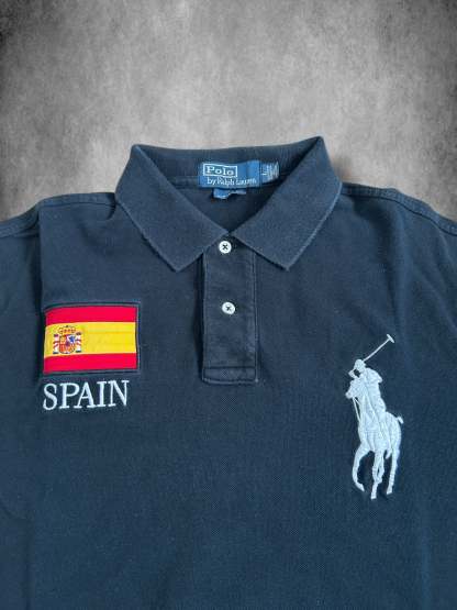 Polo Ralph Lauren Big Pony "SPAIN" Flag Polo