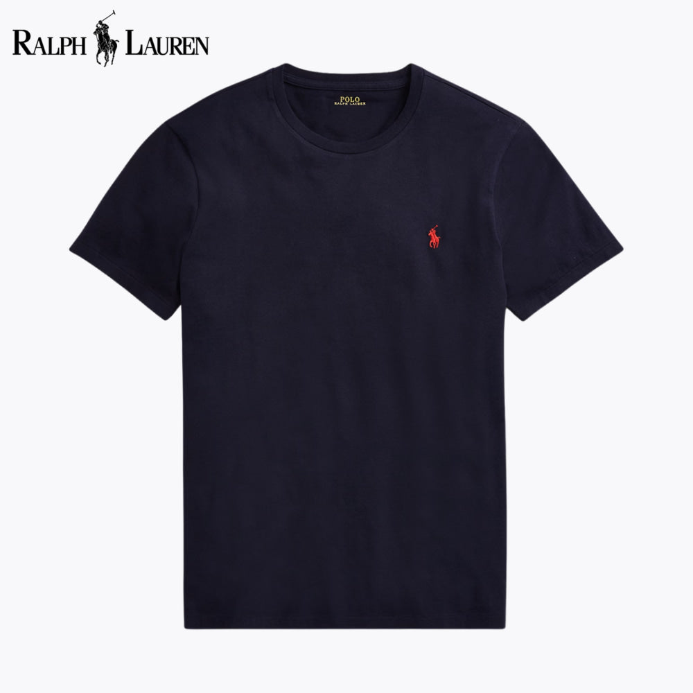 Custom Slim Fit Jersey Crewneck T-Shirt