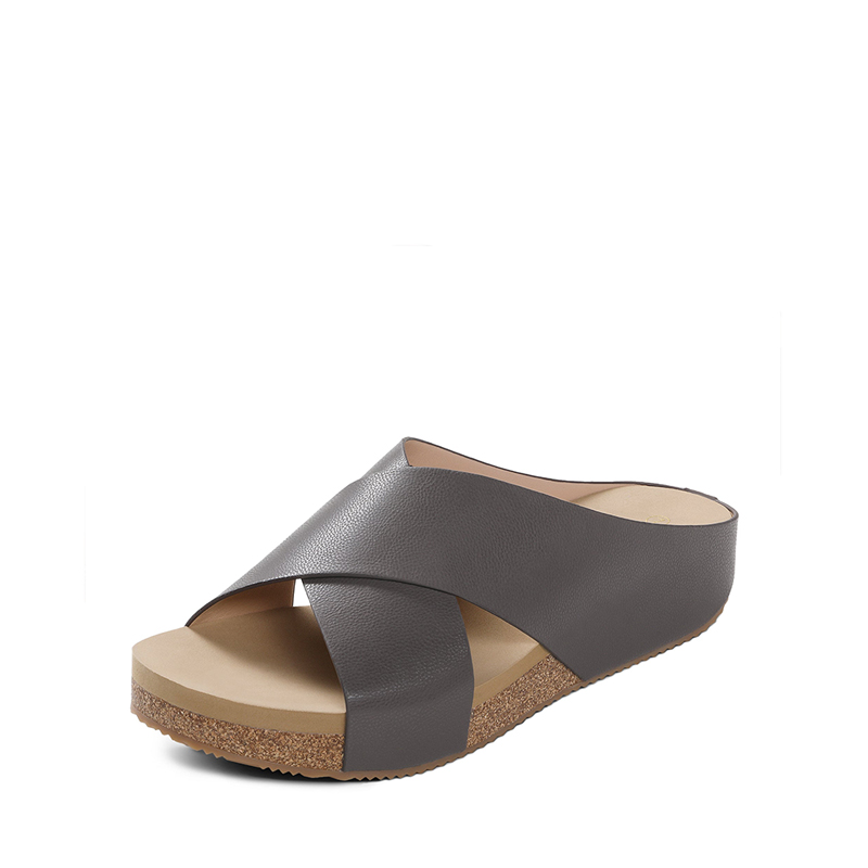 Women's Open Toe Criss-Cross Wedge Sandals