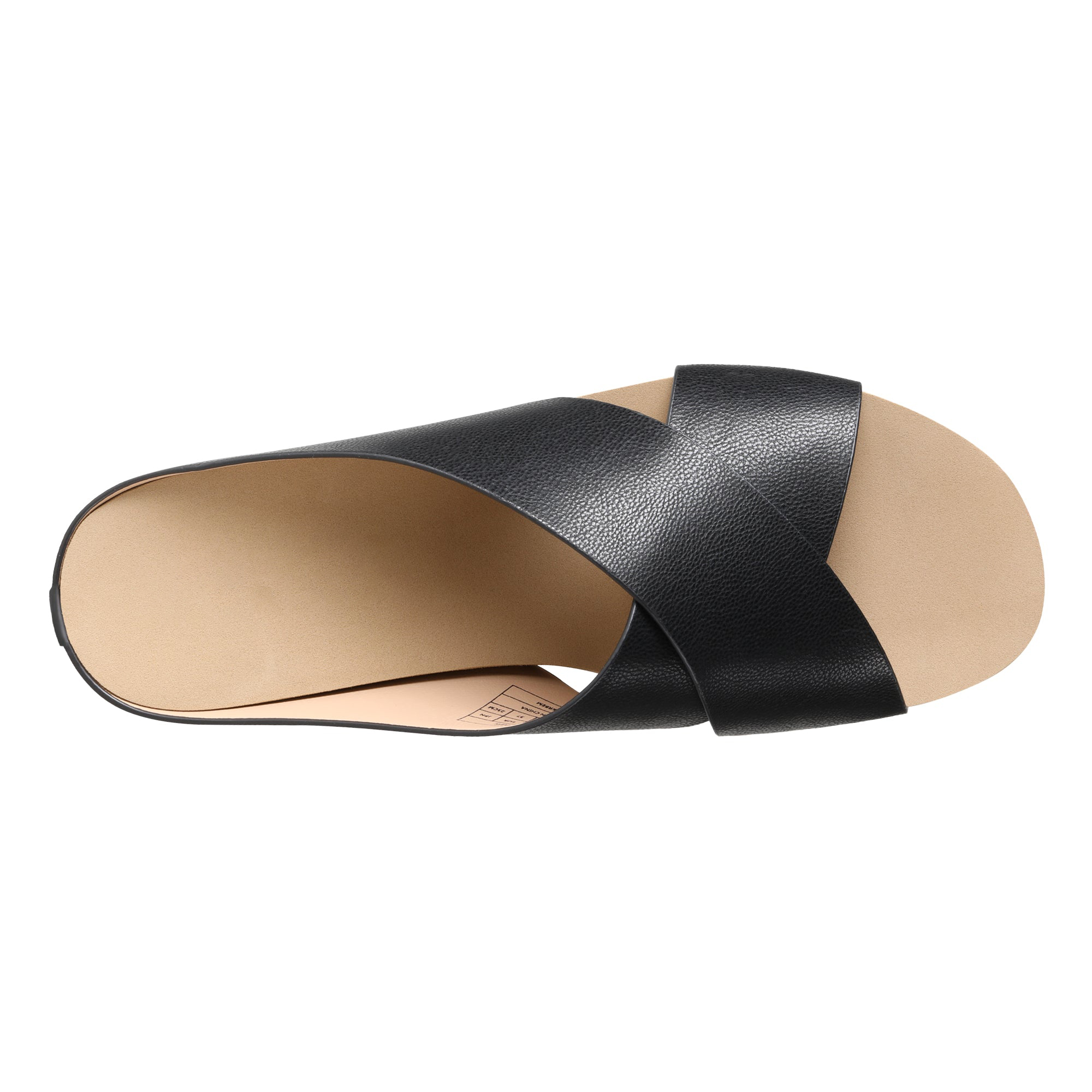 Women's Open Toe Criss-Cross Wedge Sandals