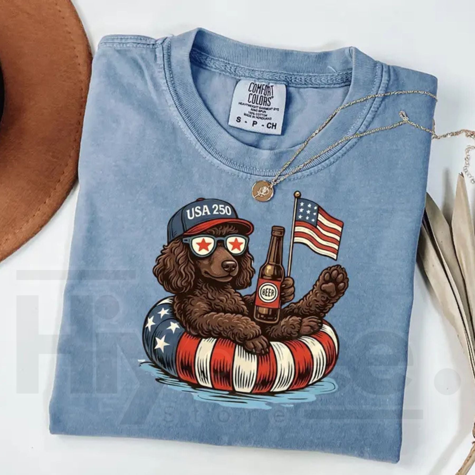 Comfort Colors® Funny 4th of July Dachshund Shirt – Patriotic 250th Anniversary Dog Lover Tee