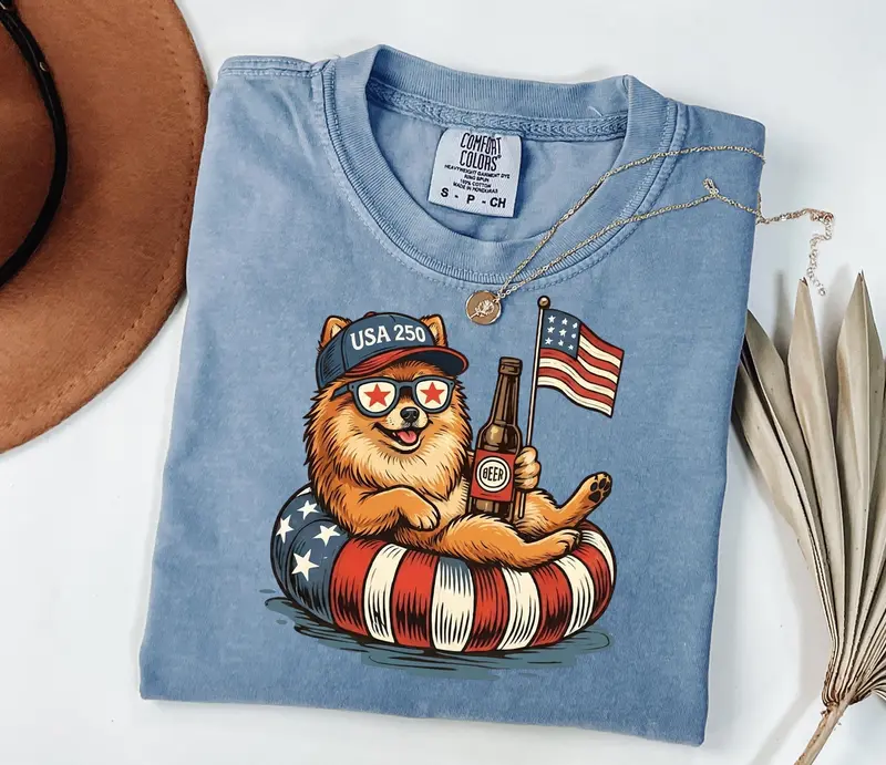 Patriotic Dachshund 250th Anniversary Shirt