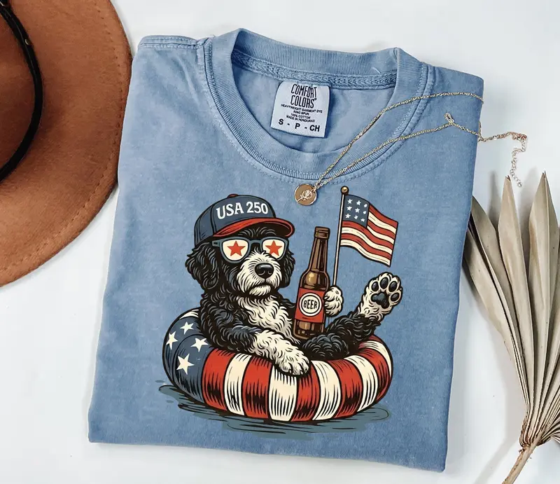 Patriotic Dachshund 250th Anniversary Shirt