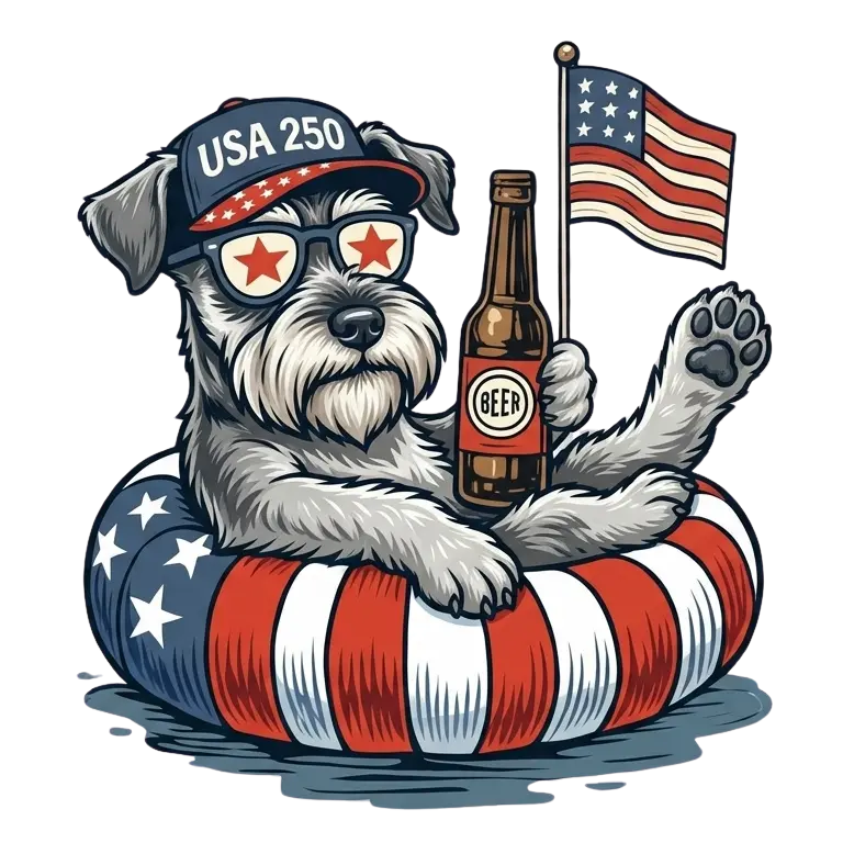 Comfort Colors® Funny 4th of July Dachshund Shirt – Patriotic 250th Anniversary Dog Lover Tee