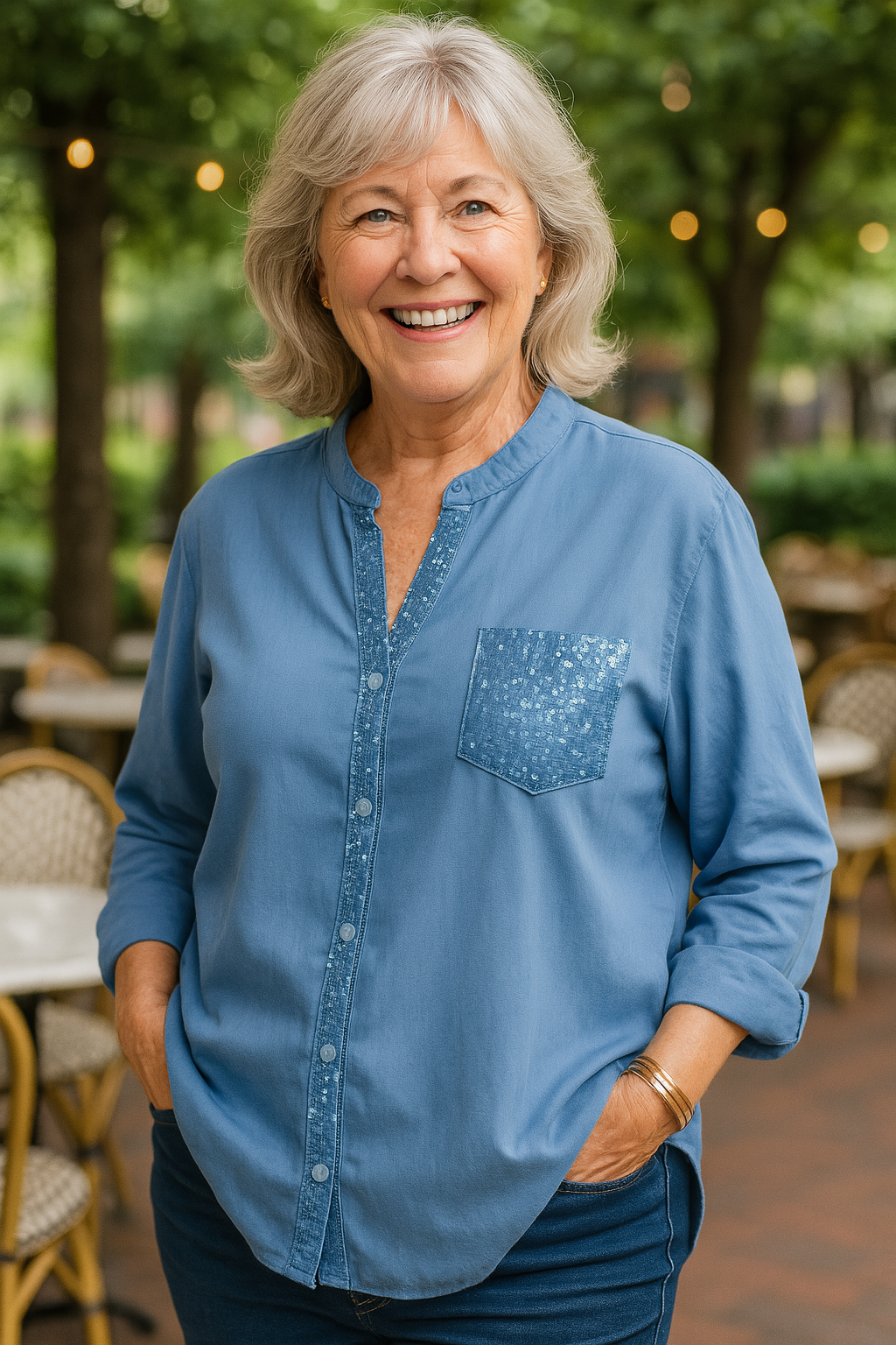 Elara | Soft Glam Blouse