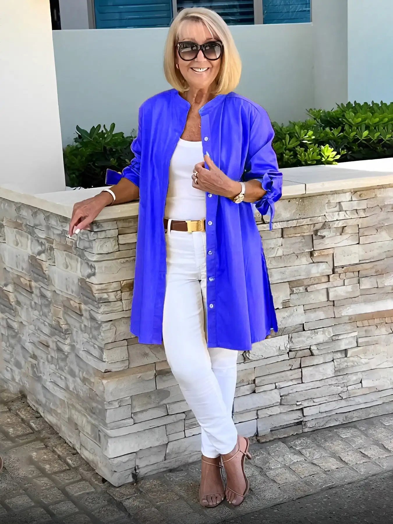 Elara | Drape Blouse