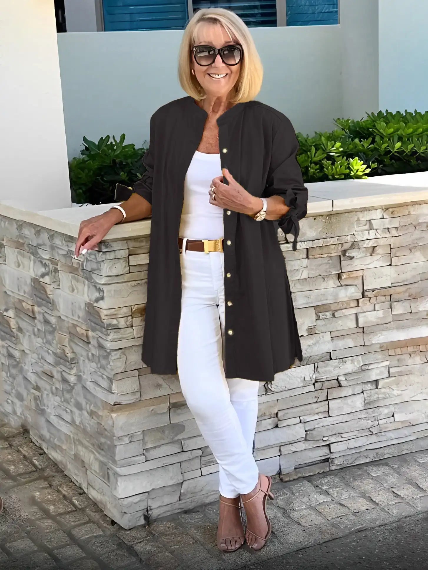 Elara | Drape Blouse