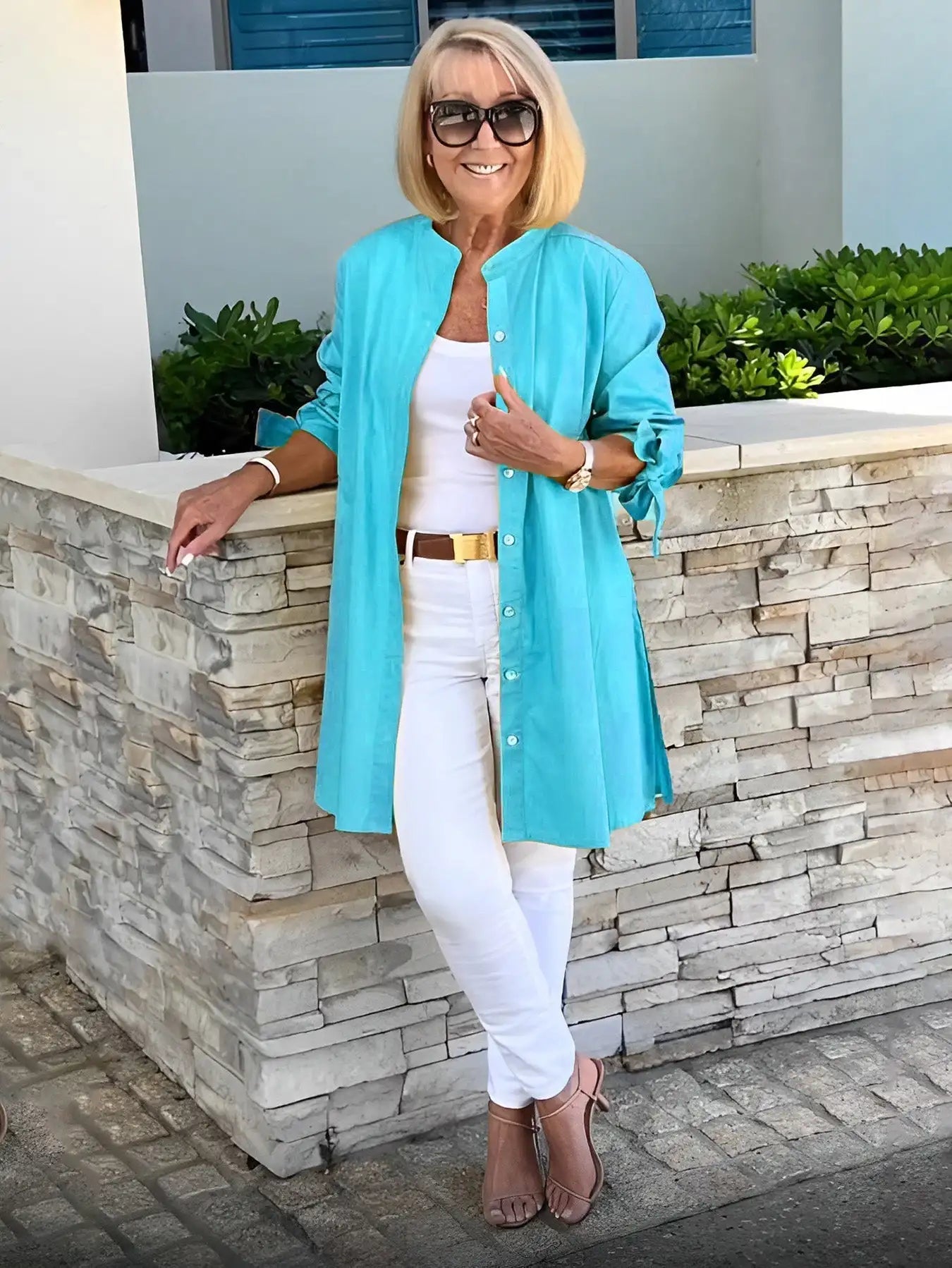 Elara | Drape Blouse