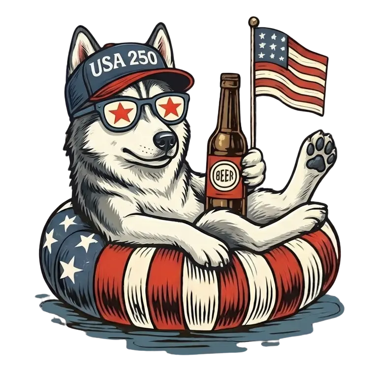 Comfort Colors® Funny 4th of July Dachshund Shirt – Patriotic 250th Anniversary Dog Lover Tee