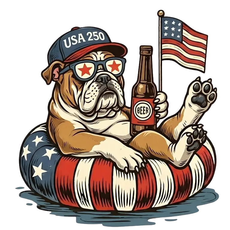 Comfort Colors® Funny 4th of July Dachshund Shirt – Patriotic 250th Anniversary Dog Lover Tee