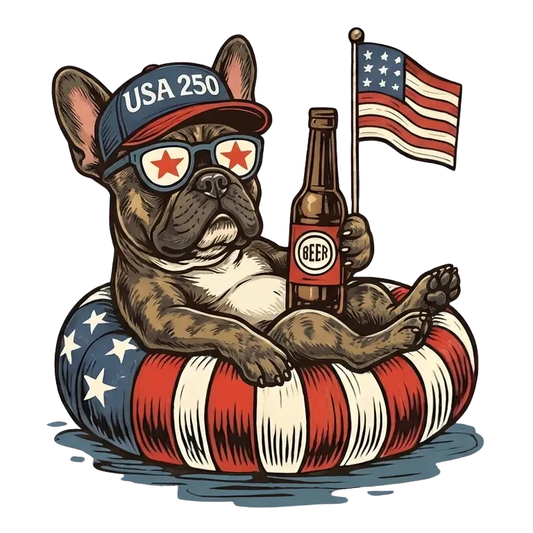 Comfort Colors® Funny 4th of July Dachshund Shirt – Patriotic 250th Anniversary Dog Lover Tee