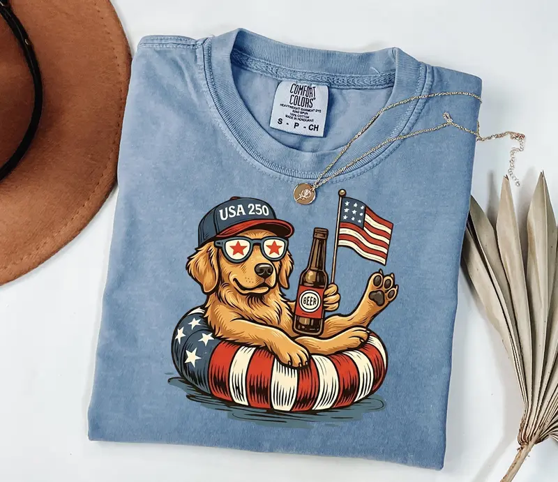 Patriotic Dachshund 250th Anniversary Shirt