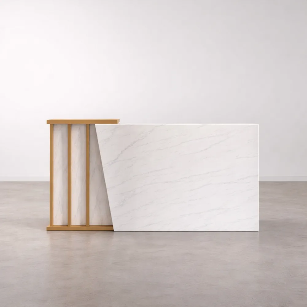 Comptoir de réception moderne avec tiroir verrouillable