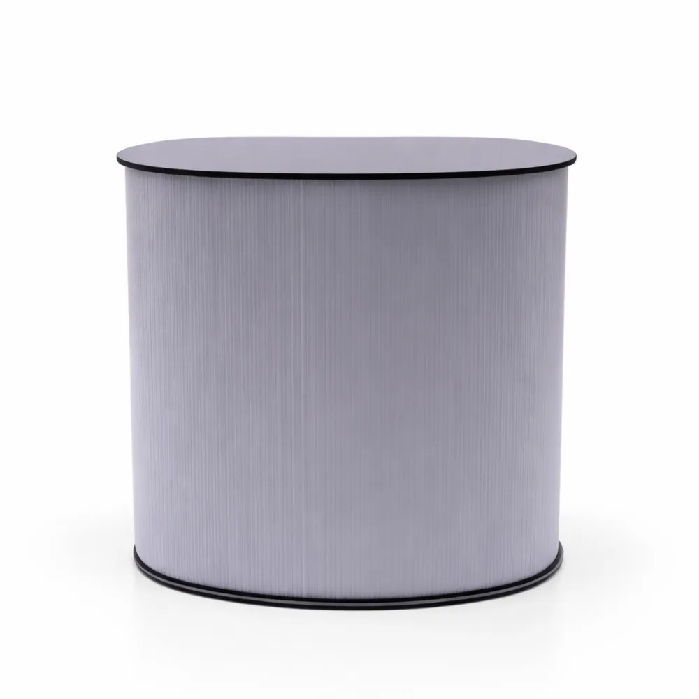 Comptoir d'accueil pliable pour salon de commerce