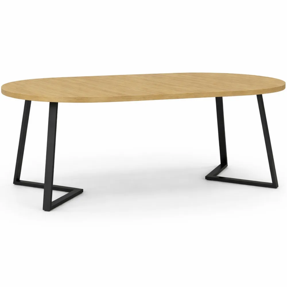 Table à Manger Extensible Ronde pour 4 à 10 Personnes, Bois et Noir