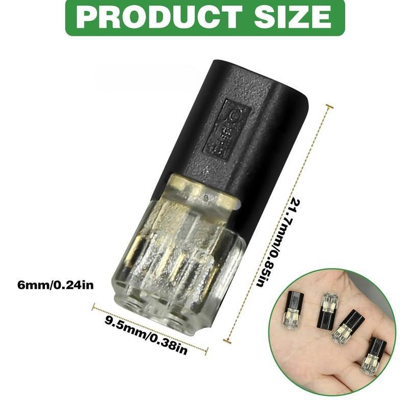 Pro-Grade LED Connectors: No Stripping, No Soldering