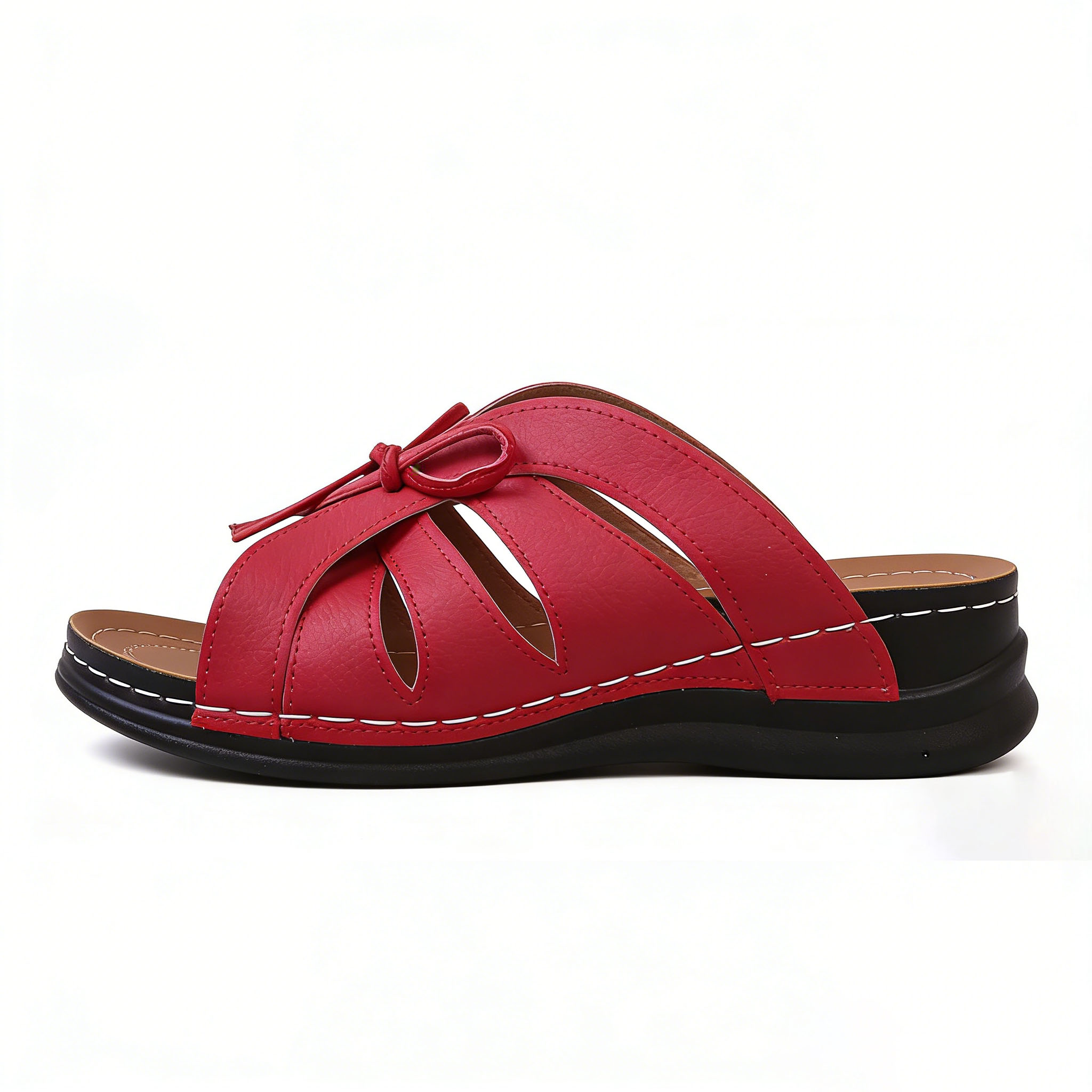 Women's Soft Soled Wedge Sandal Lightweight Travel Sandals Party Dress Sandals Arch Support Wedge Sandals