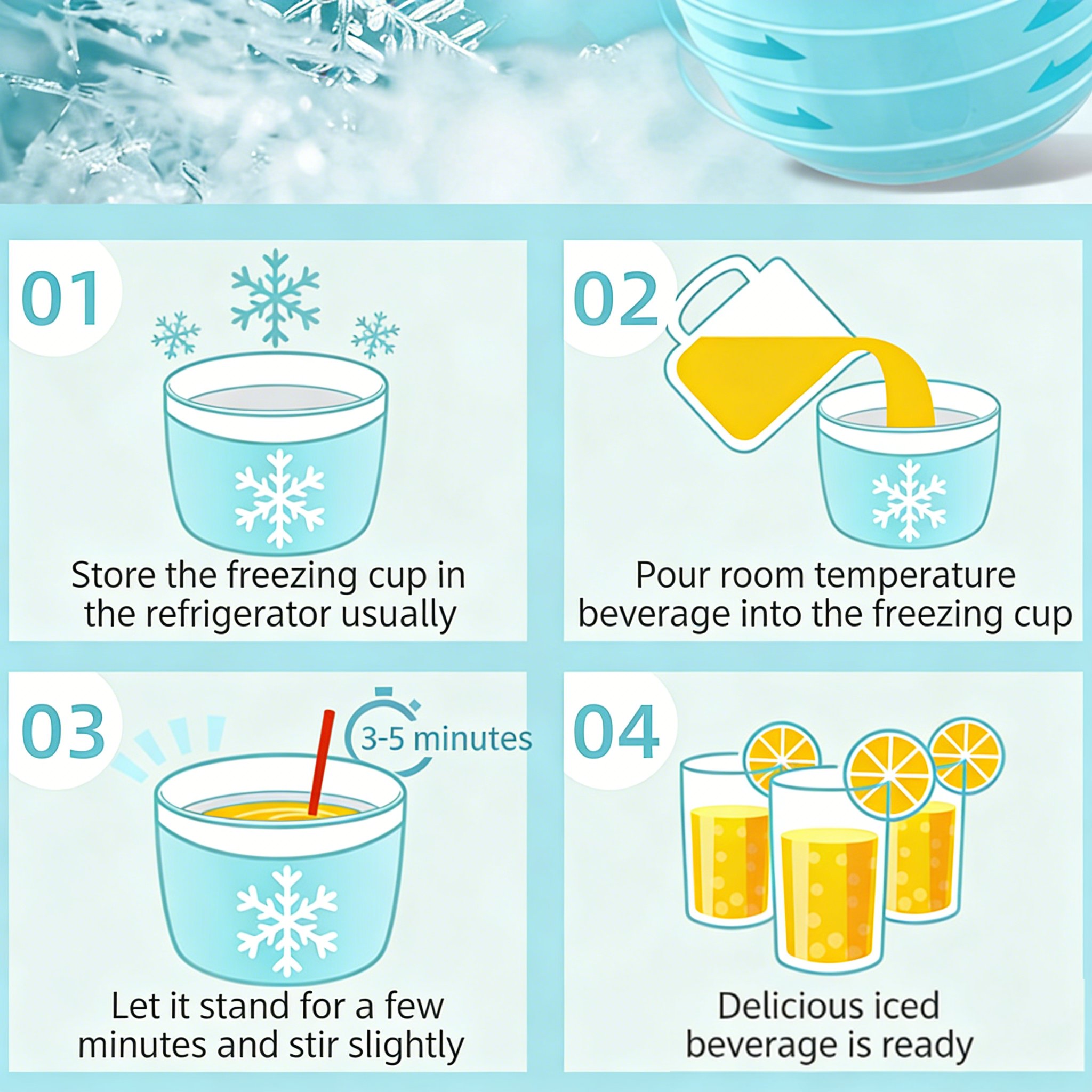 🍨Small Home Mini Ice Cream Maker