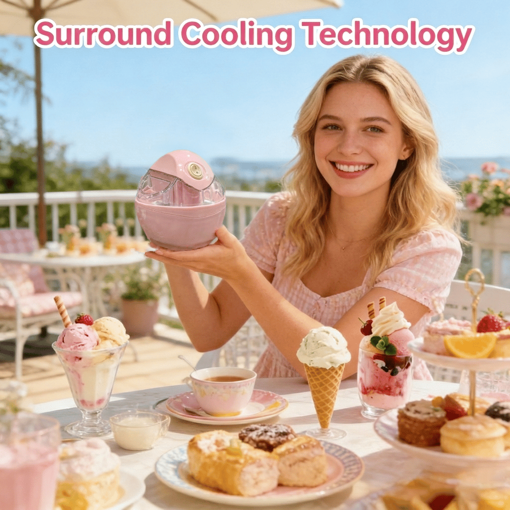 🍨Small Home Mini Ice Cream Maker