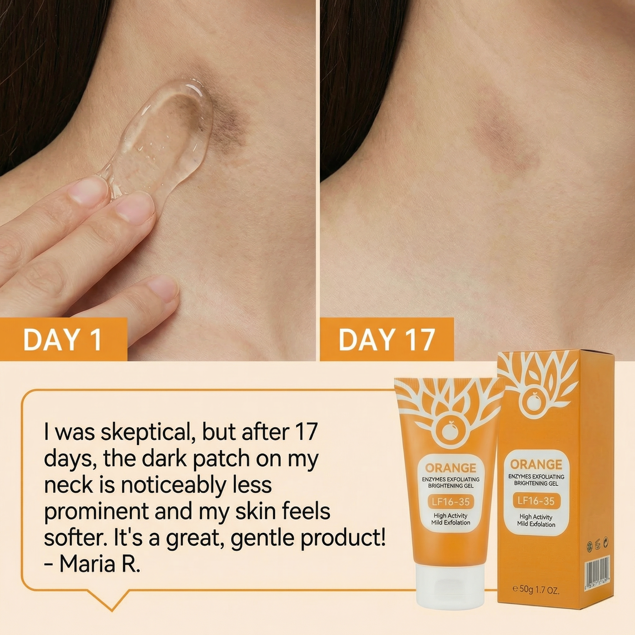 Orange Enzyme Exfoliating Gel