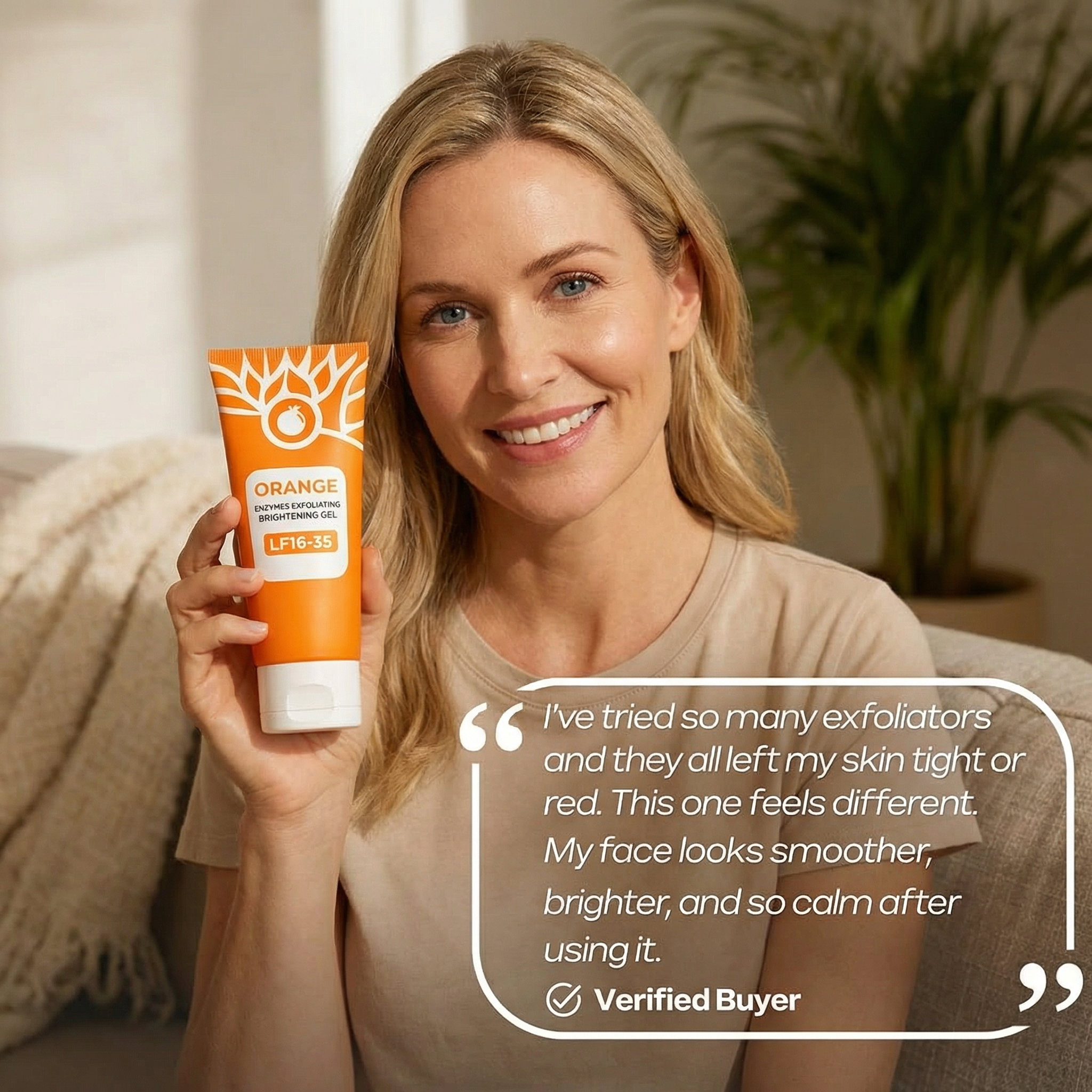 Orange Enzyme Exfoliating Gel