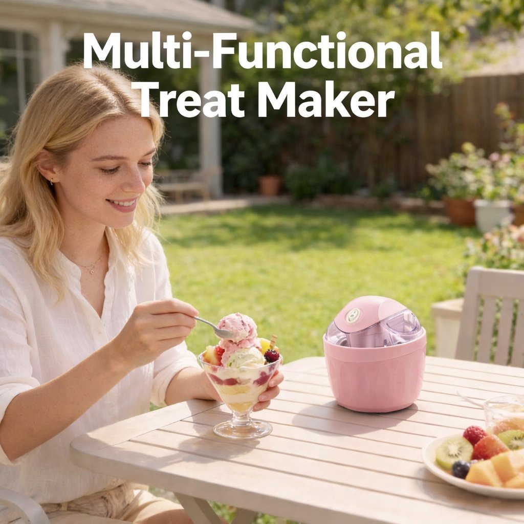 🍨Small Home Mini Ice Cream Maker