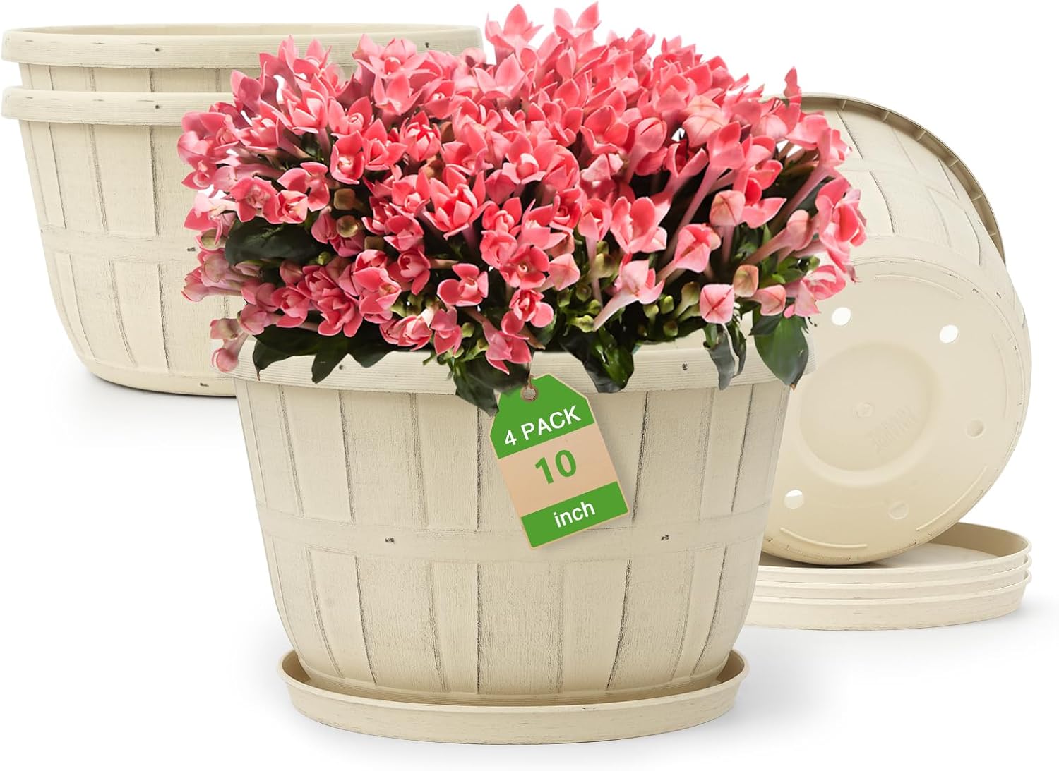 Plastic Flower Pots for Indoor Plants