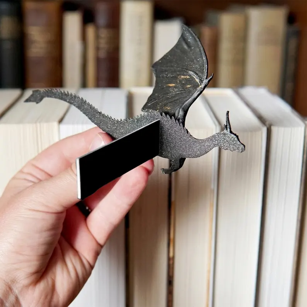 The Legendary Soaring Dragon Bookshelf Decor