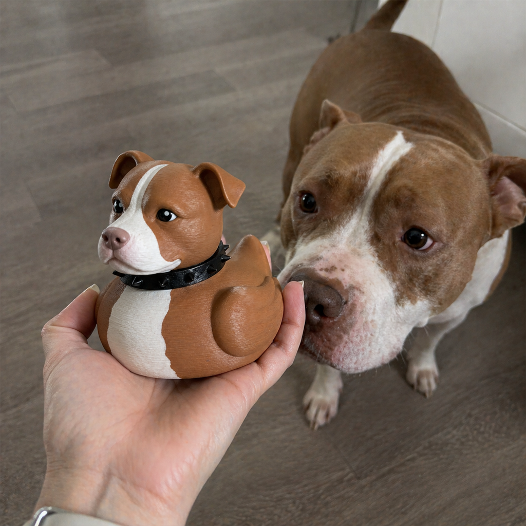 Pit Bull Rubber Duck