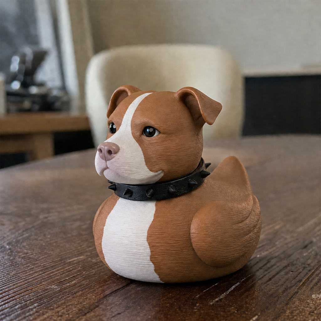 Pit Bull Rubber Duck