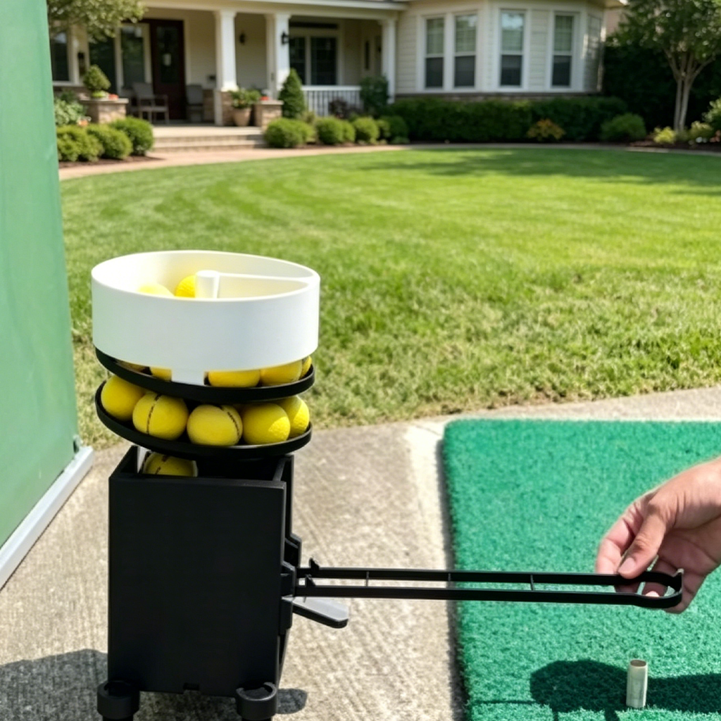 Automatic golf ball tee
