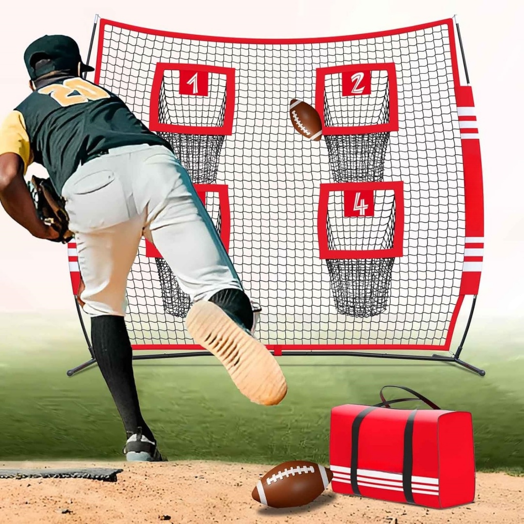 Portable Football Passing Target Net