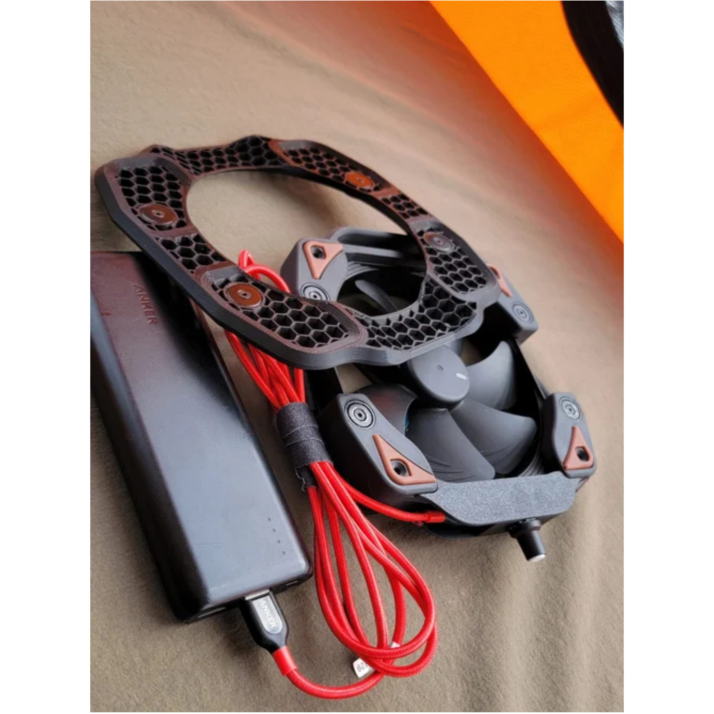 Magnetic Tent Fan Mount—Ideal for Roof Tents and Motorhomes