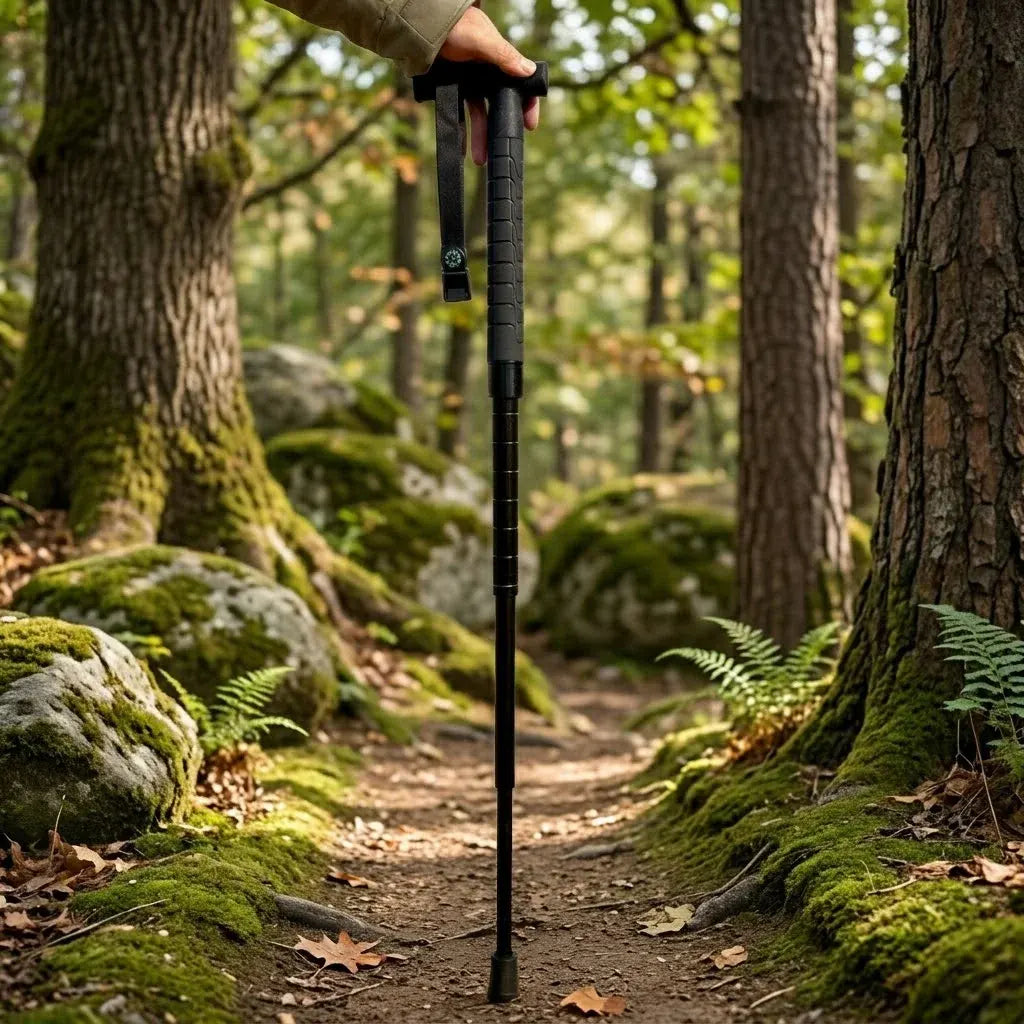 Telescopic Quick-Deployment Outdoor Stick