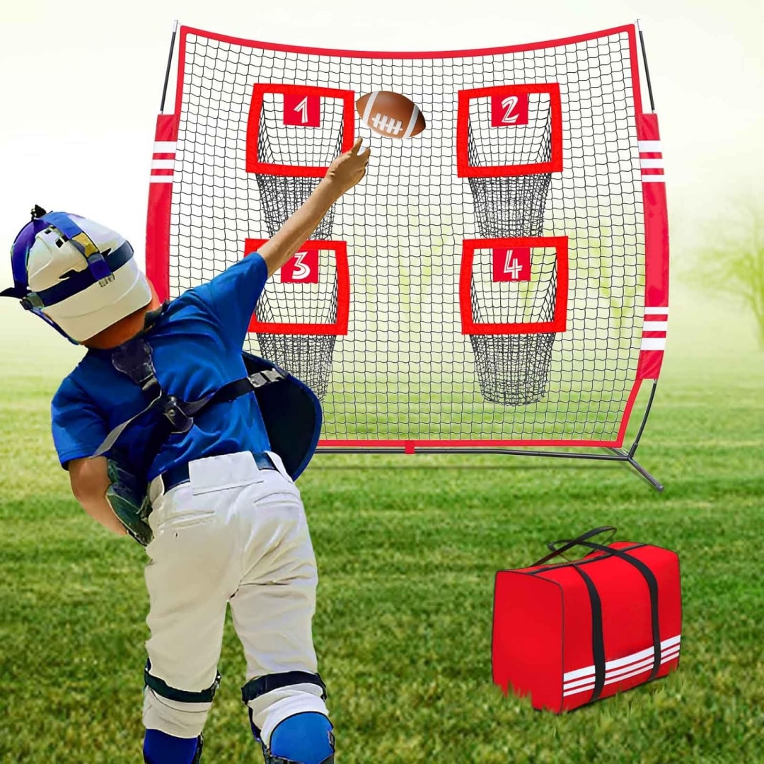 Portable Football Passing Target Net
