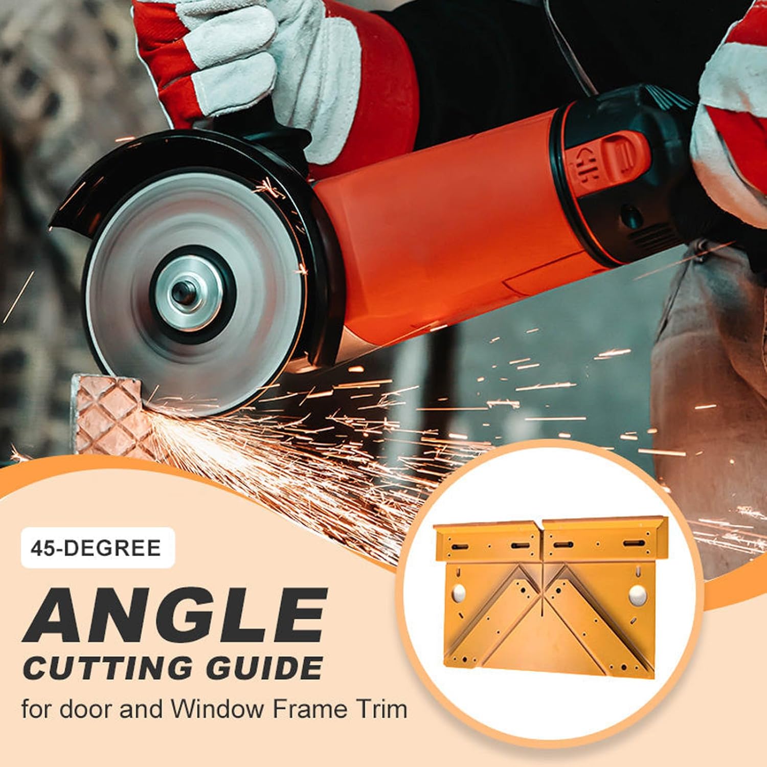 45-Degree Cutting Guide Rail