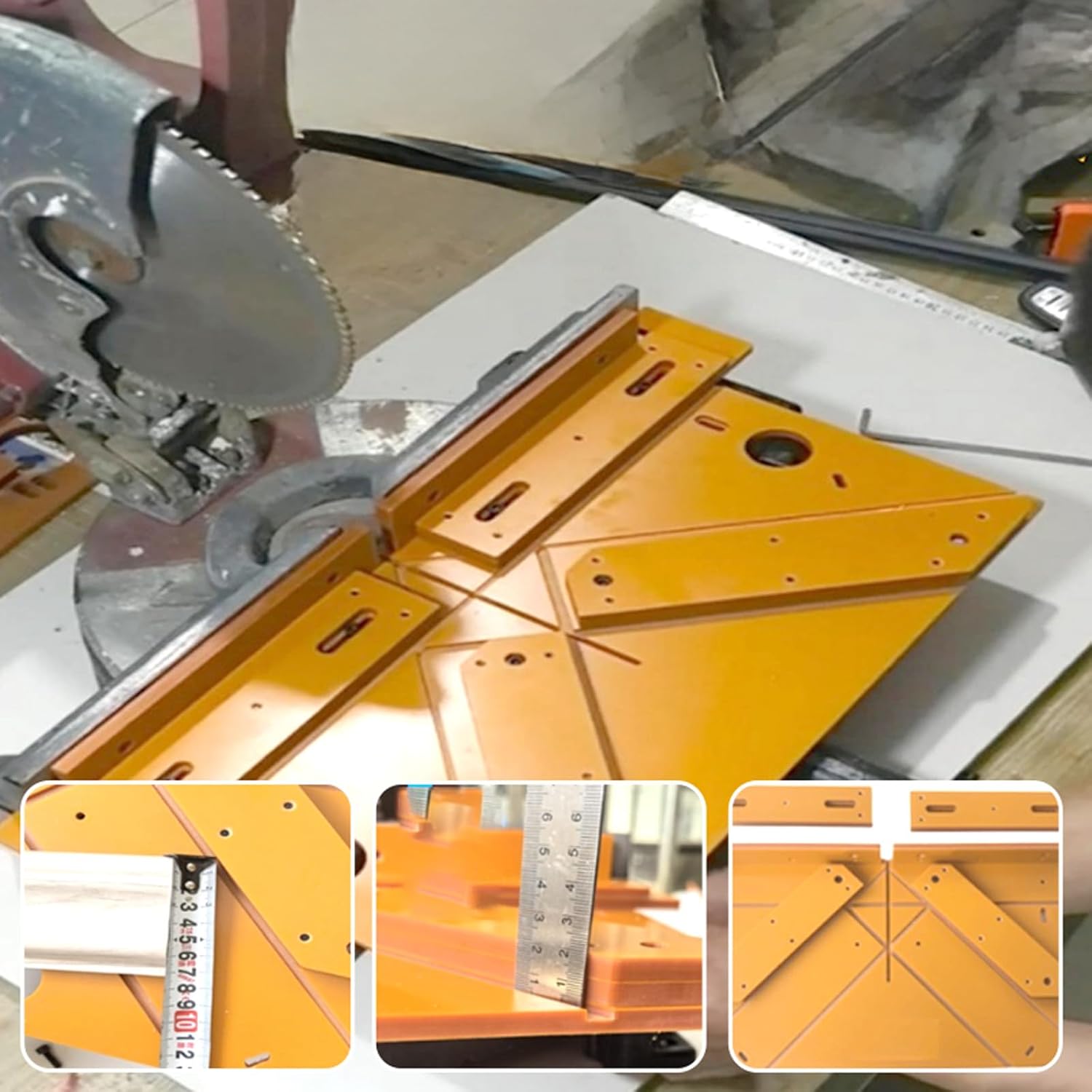 45-Degree Cutting Guide Rail