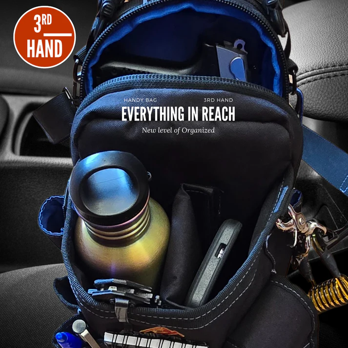 Magnetic Tool Kit—Adheres to metal surfaces to keep tools within easy reach
