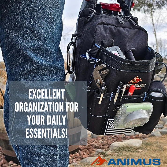 Magnetic Tool Kit—Adheres to metal surfaces to keep tools within easy reach