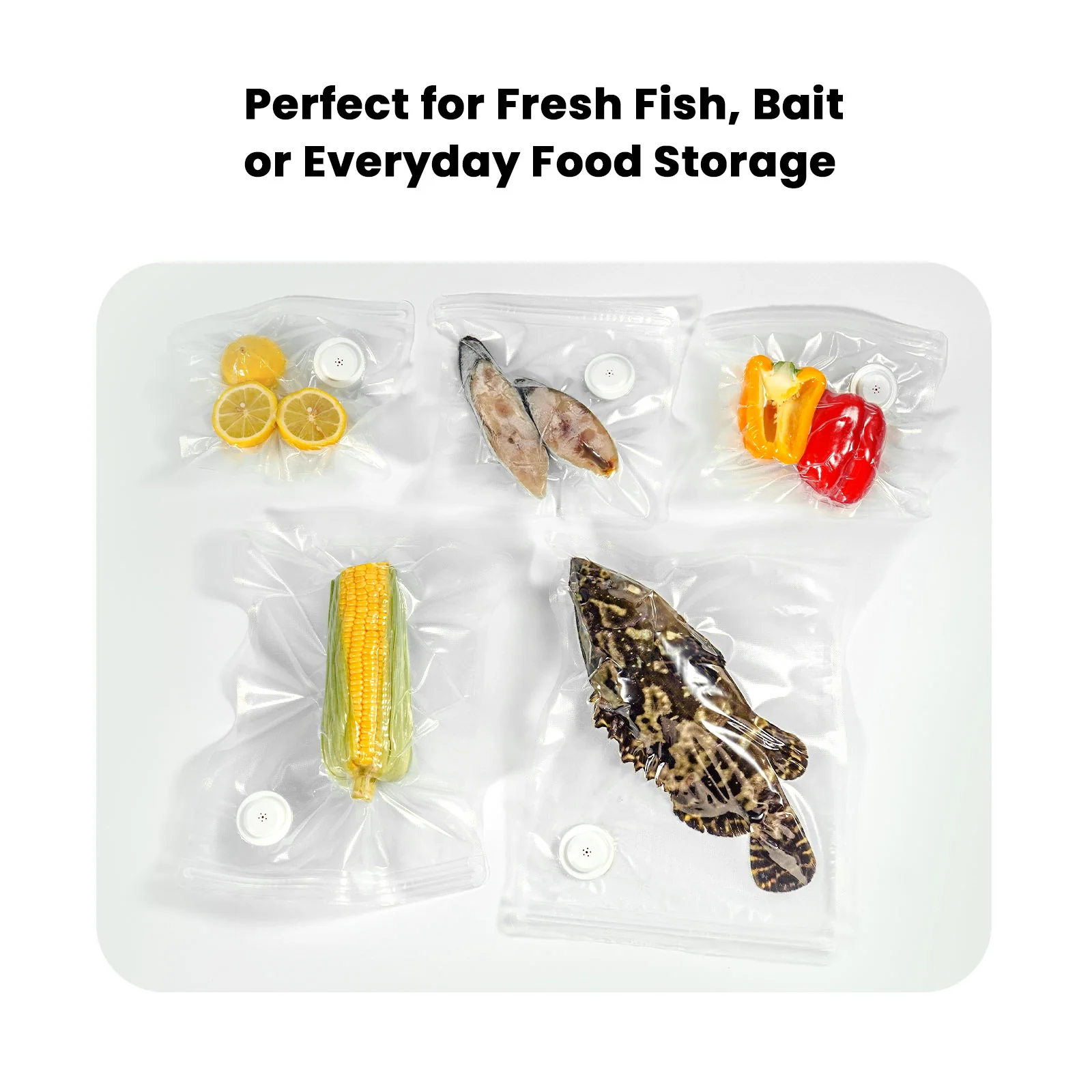 2-in-1 Waterproof Foamer and Vacuum Sealer